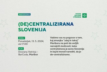 (De)centralizirana Slovenija
