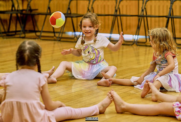 Otroška plesna ustvarjalnica za otroke od 4 – 6 let <em>Foto: Foto: David Orešič</em>