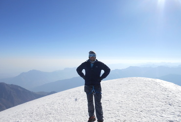 Izidor Furjan: Po gorah Kavkaza - Kazbek 5033 m <em>Foto: Društvo popotnikov Vagant</em>