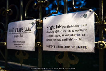 ALUO - Bright Talk <em>Foto: ©Saša Huzjak/Arhiv Vetrinjski dvor - Narodni dom Maribor</em>